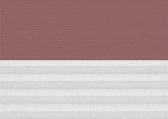 Duo Blind (Blackout), 4578 Soft Rose & 1016 White - VELUX Loft Blind - Image 4